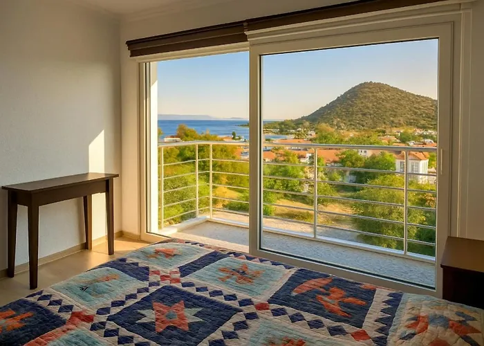 With Private Pool And Unique Sea View In Villa