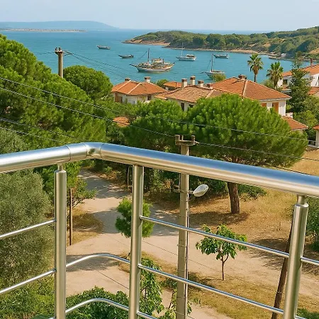 With Private Pool And Unique Sea View In Villa Çeşme