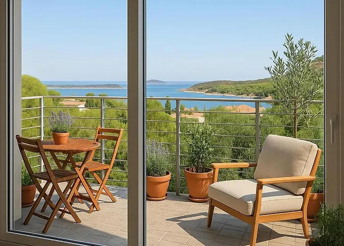 With Private Pool And Unique Sea View In